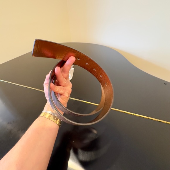 NWT Authentic Luxury Minimalist Michael Kors Monogram Belt - Picture 15 of 17